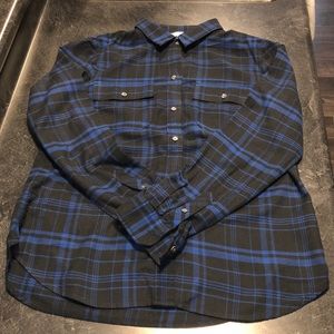 LL Bean Signature Women’s Flannel Size 8